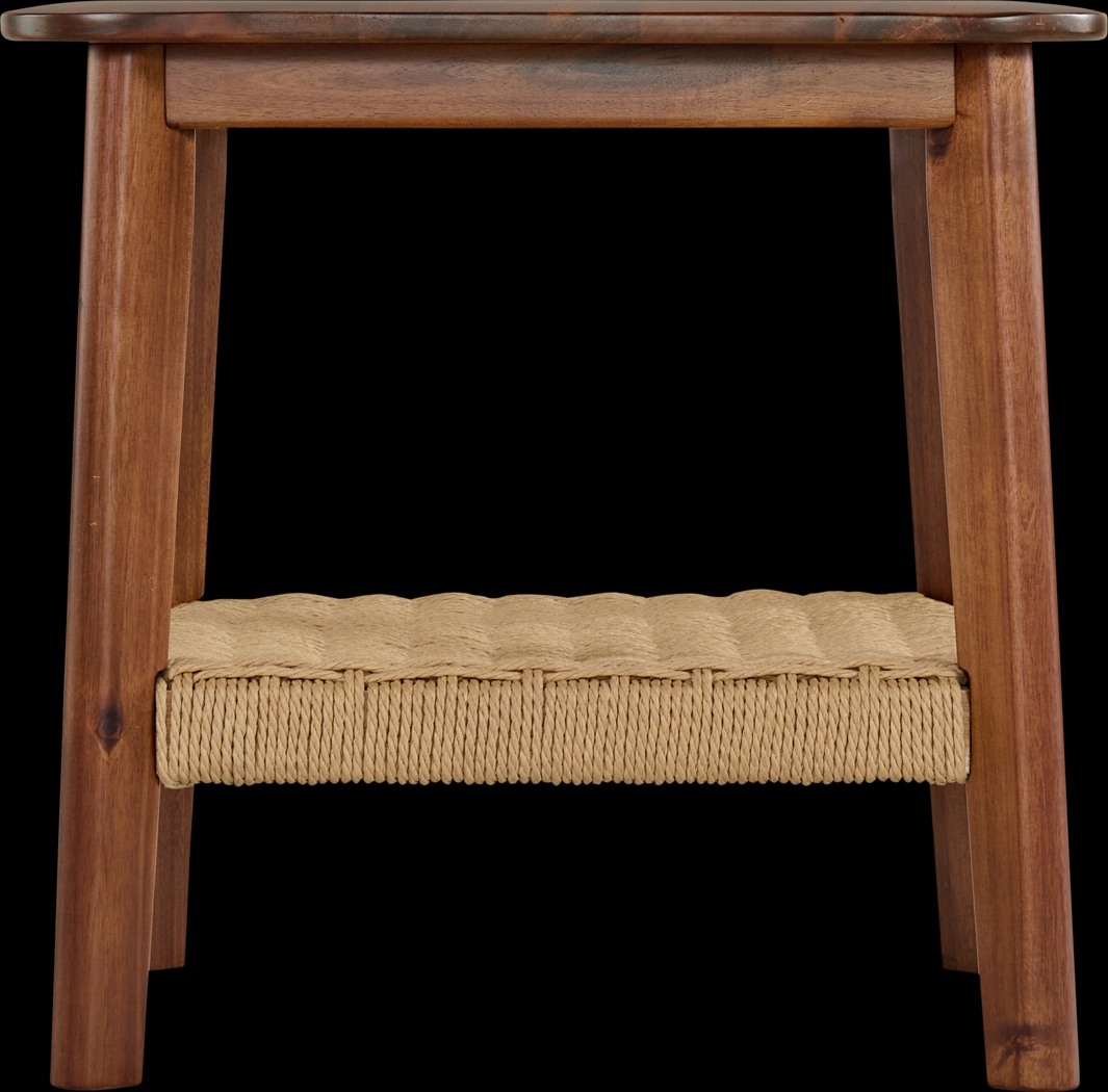 Aureli Brown End Table - Thumbnail - Image 8