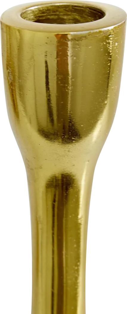 Aureline Gold Candle Holder, Set of 3 - Thumbnail - Image 4