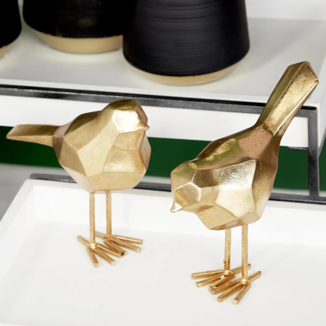 Aurelix Gold Sculpture, Set of 2 - Thumbnail - Image 2