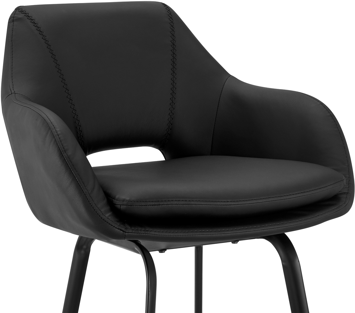 Aurenna I Black Counter Height Stool - Thumbnail - Image 6