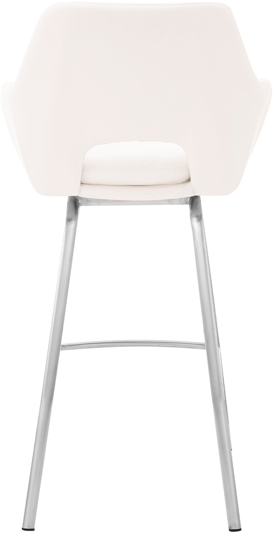 Aurenna II White Counter Height Stool - Thumbnail - Image 3