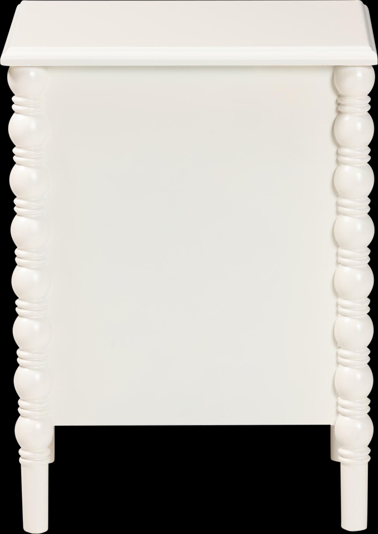 Aurich White 2-Drawer End Table - Thumbnail - Image 6