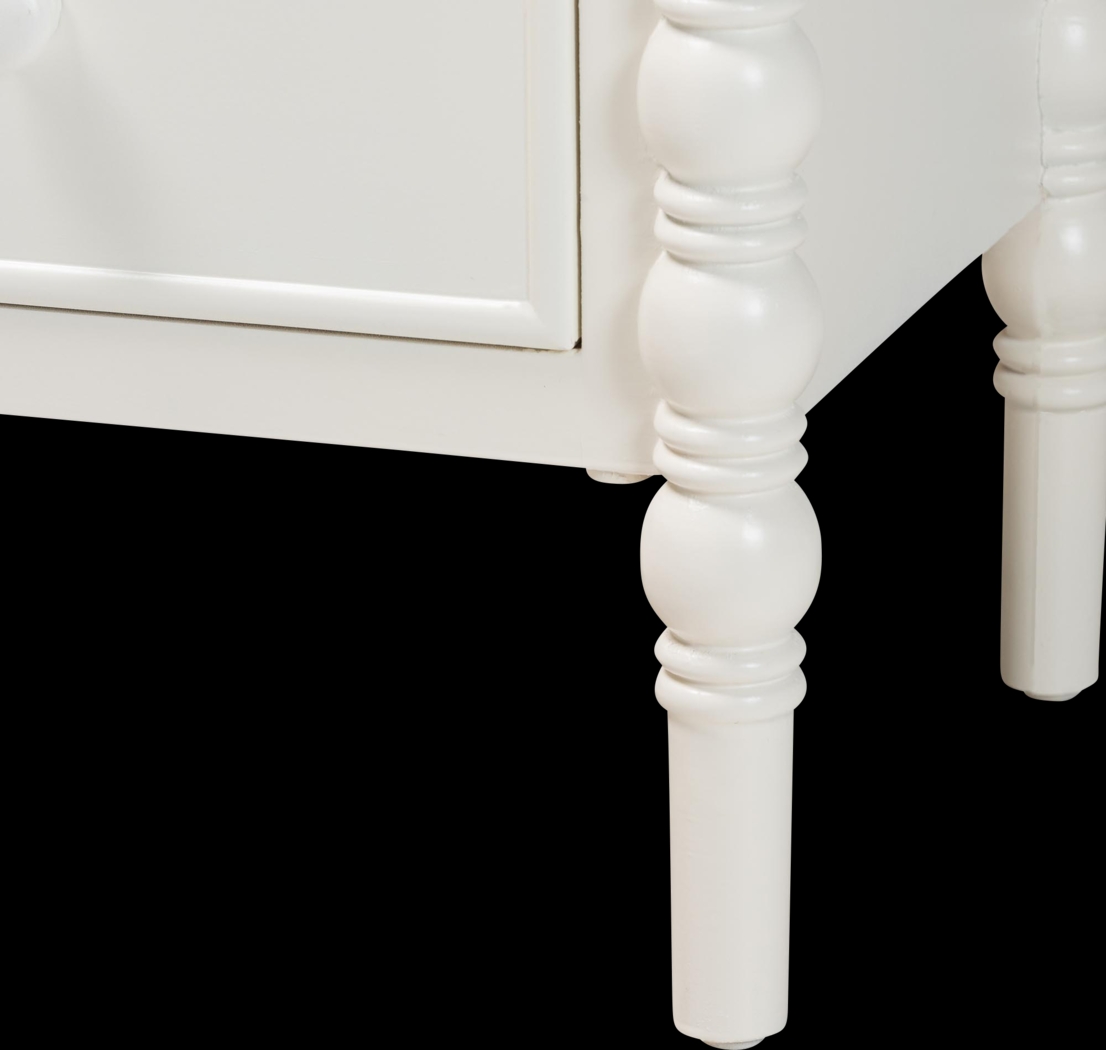 Aurich White 2-Drawer End Table - Thumbnail - Image 10
