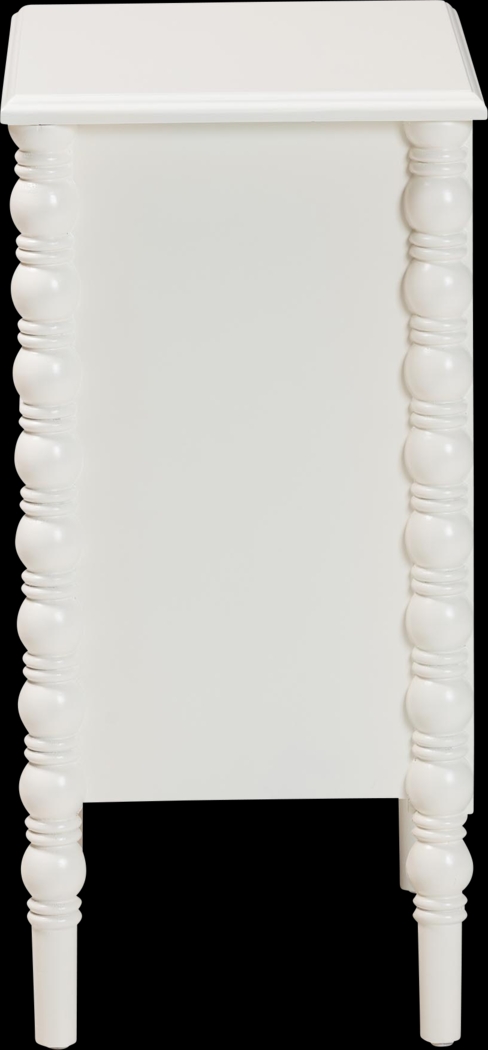 Aurich White 3-Drawer End Table - Thumbnail - Image 7