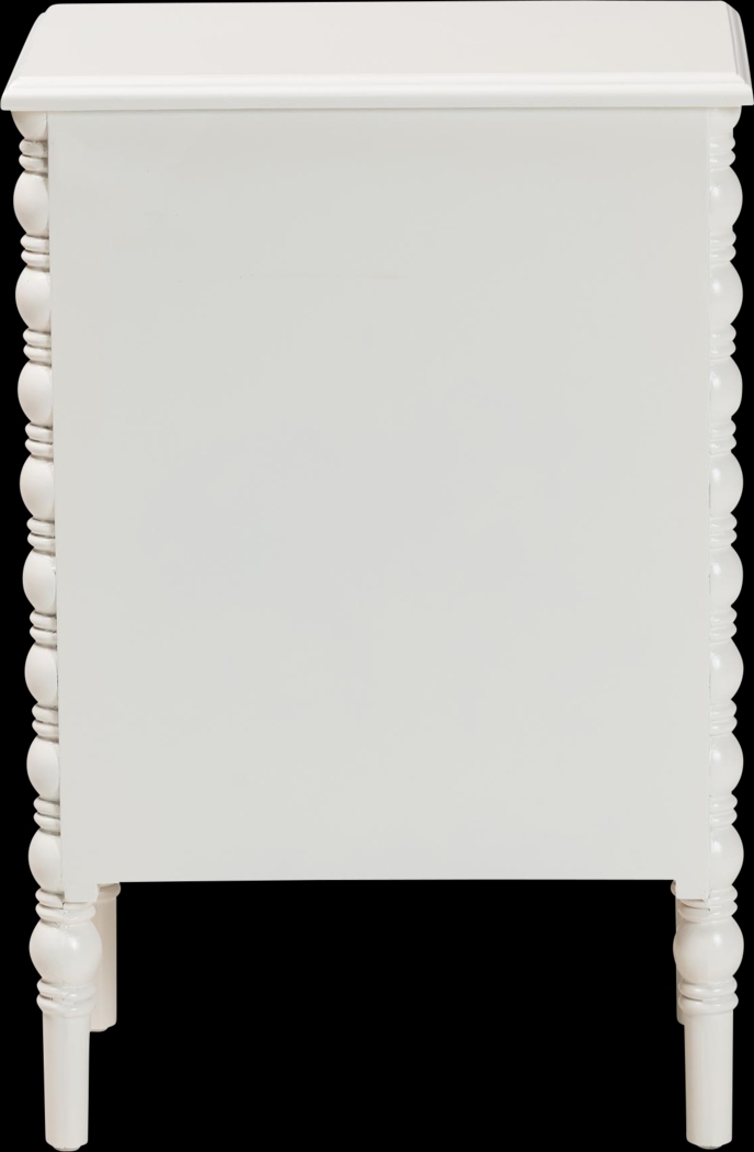 Aurich White 3-Drawer End Table - Thumbnail - Image 8