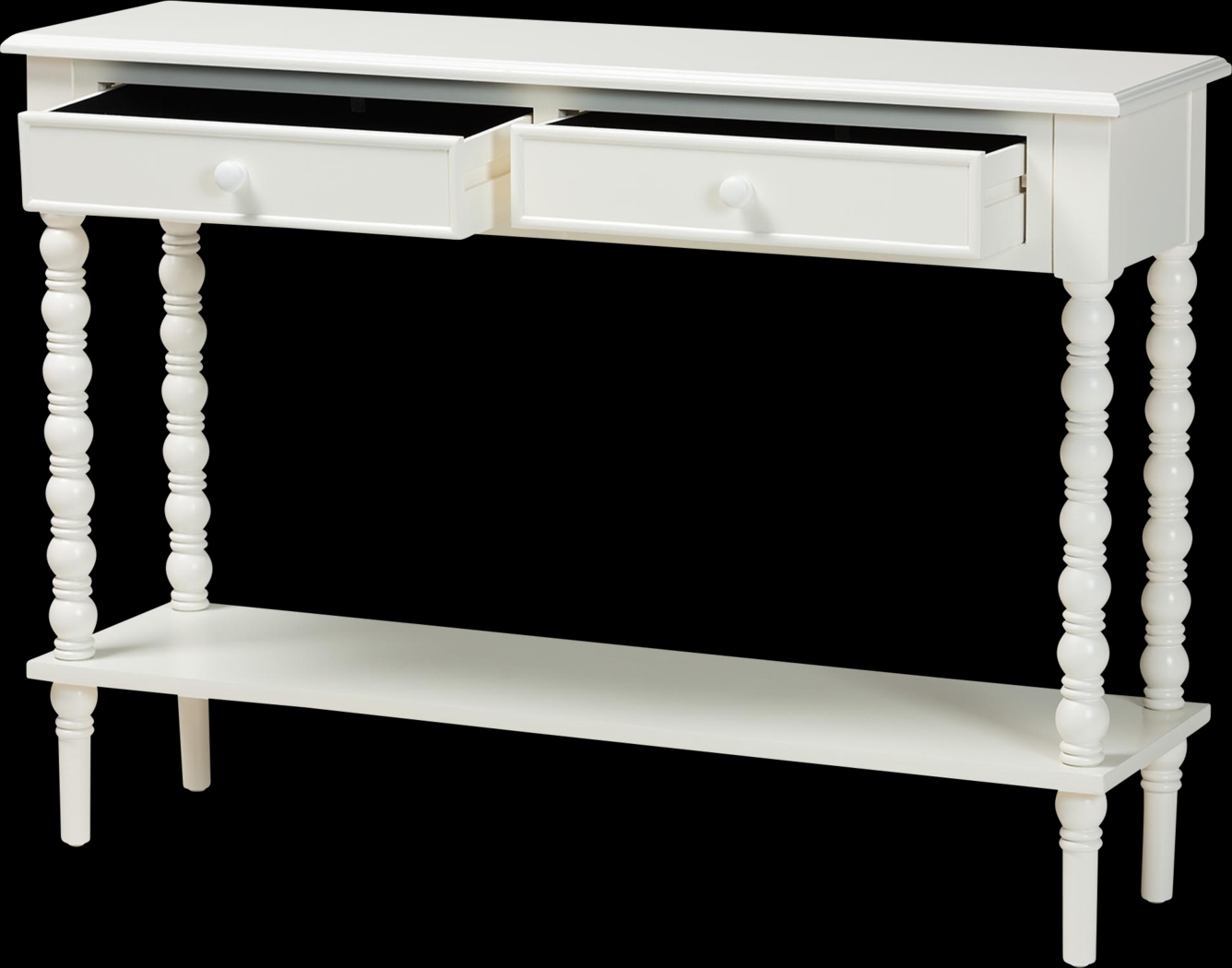 Aurich White Sofa Table - Thumbnail - Image 5
