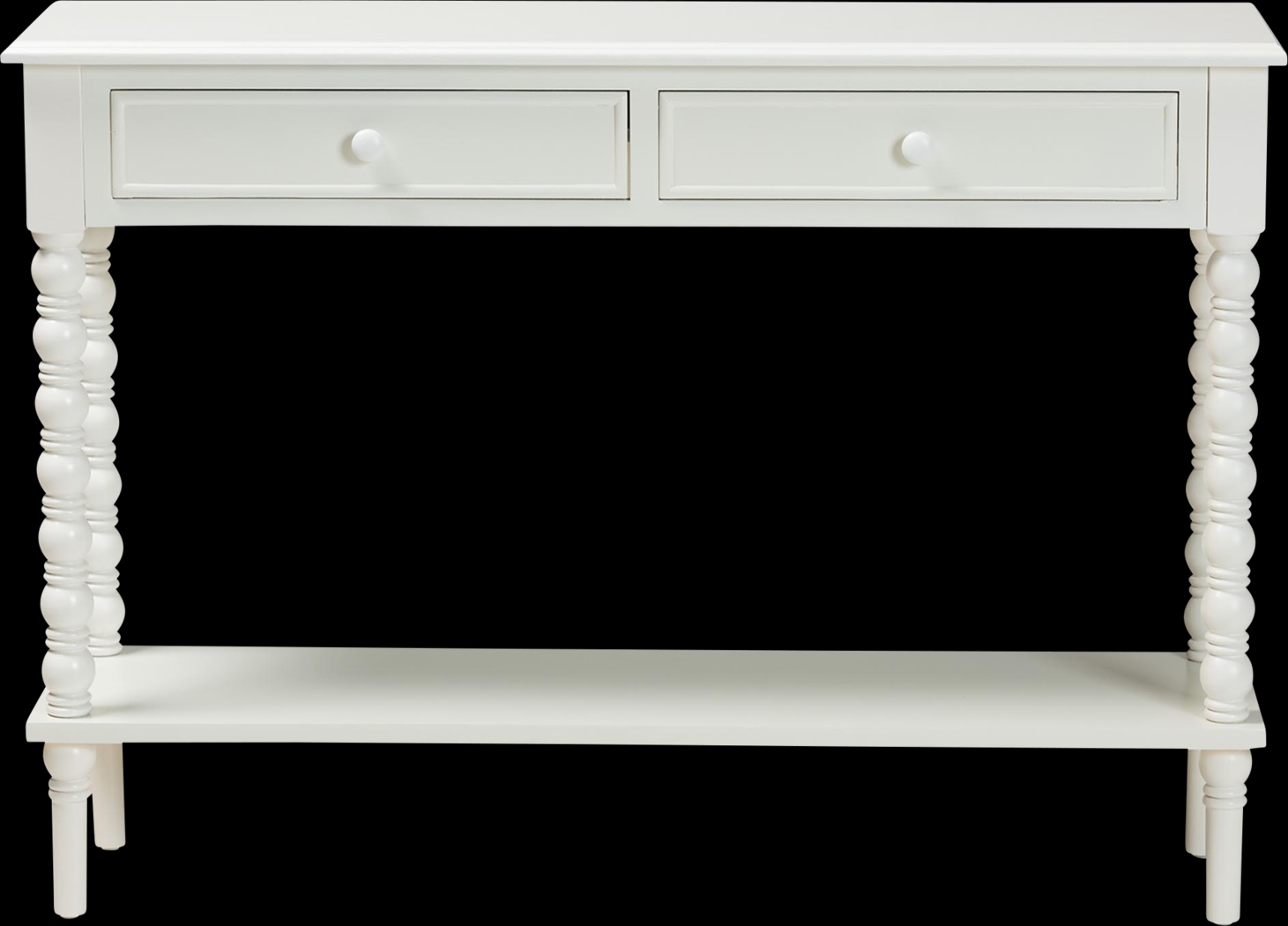 Aurich White Sofa Table - Thumbnail - Image 6