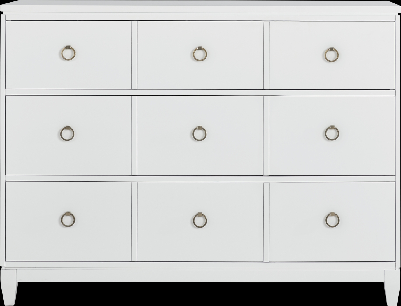 Aurora Heights White Dresser - Thumbnail - Image 1