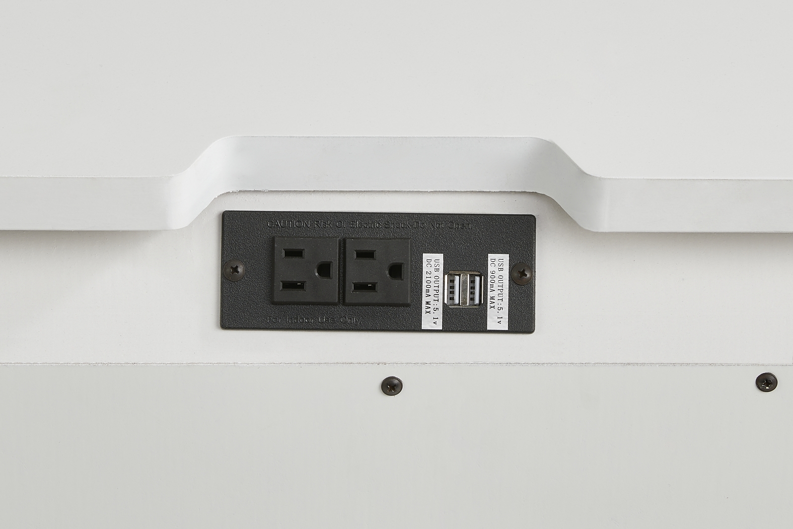 Aurora Heights White Nightstand - Thumbnail - Image 3