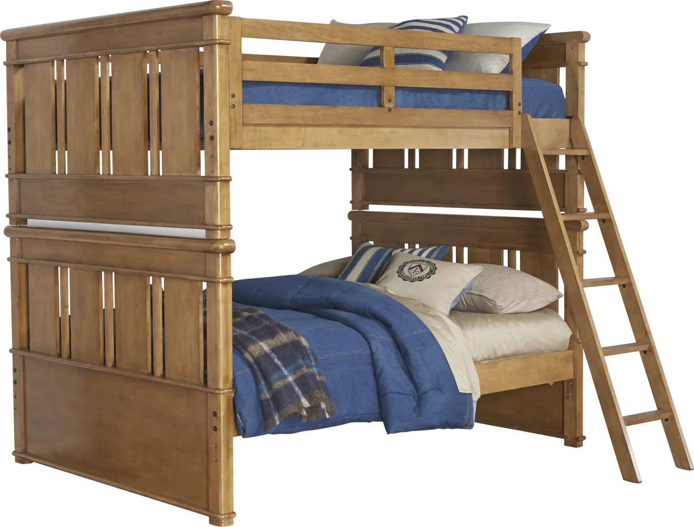 Austin Peanut Twin/Twin Bunk Bed - Thumbnail - Image 1