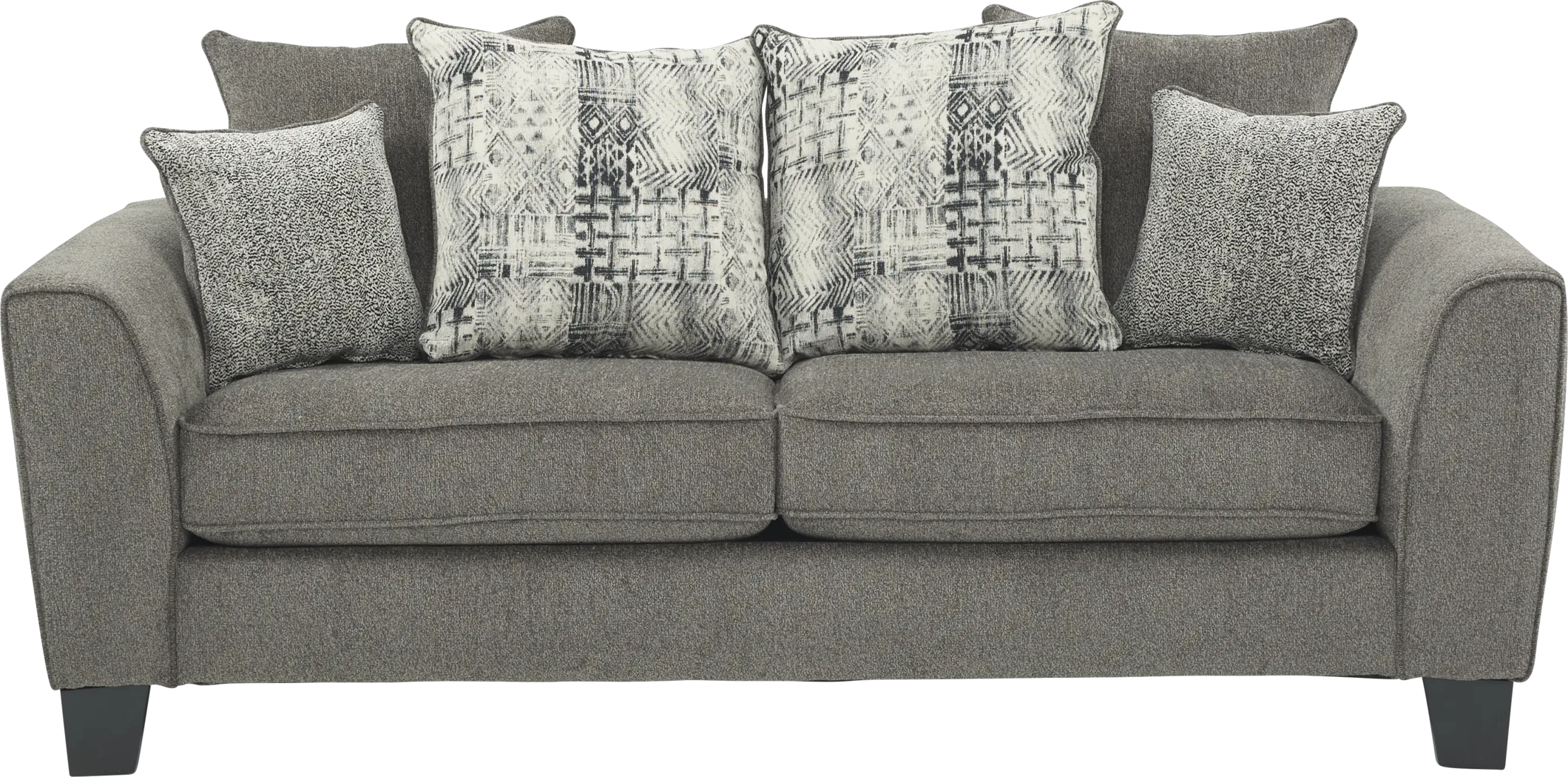 Austwell Gray Sofa - Thumbnail - Image 1