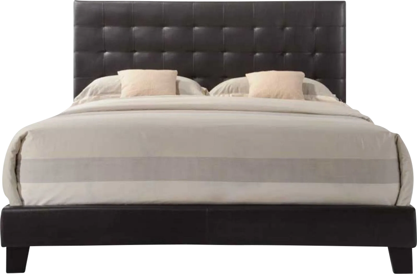 Authement Espresso Queen Bed - Thumbnail - Image 3