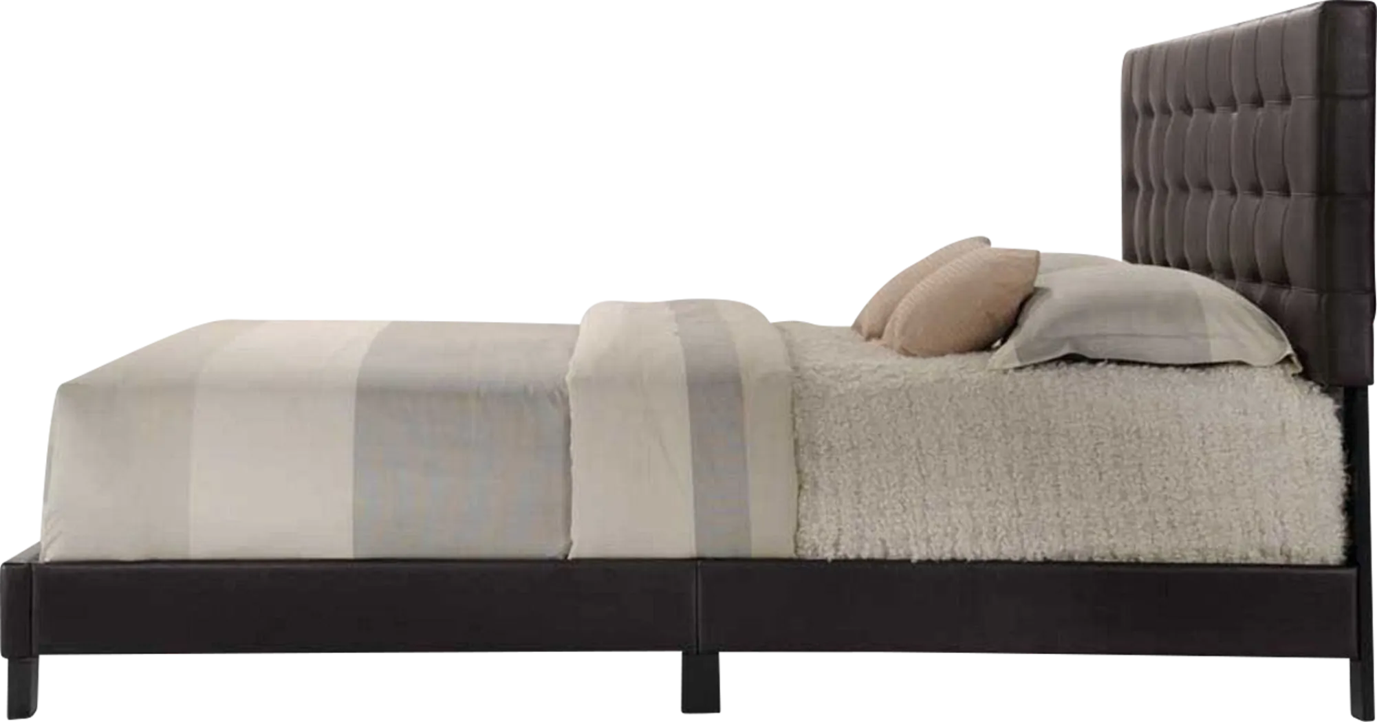 Authement Espresso Queen Bed - Thumbnail - Image 4