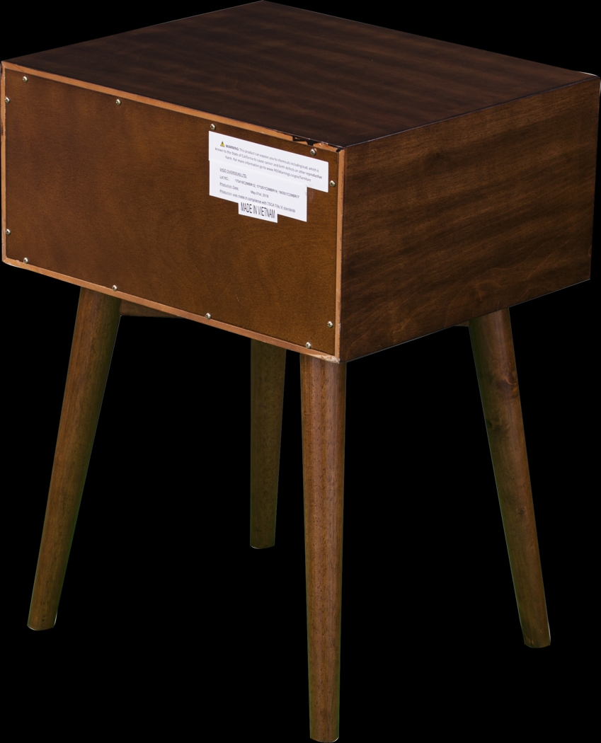 Authon Brown Nightstand - Thumbnail - Image 6