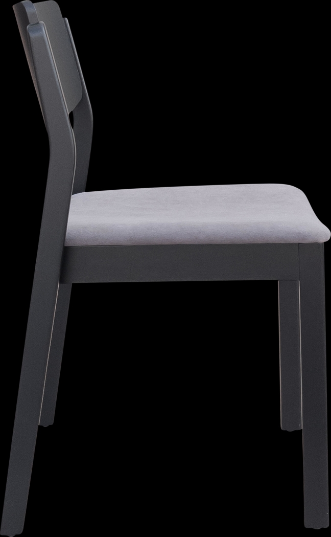 Autrey Black Dining Chair, Set of 2 - Thumbnail - Image 7
