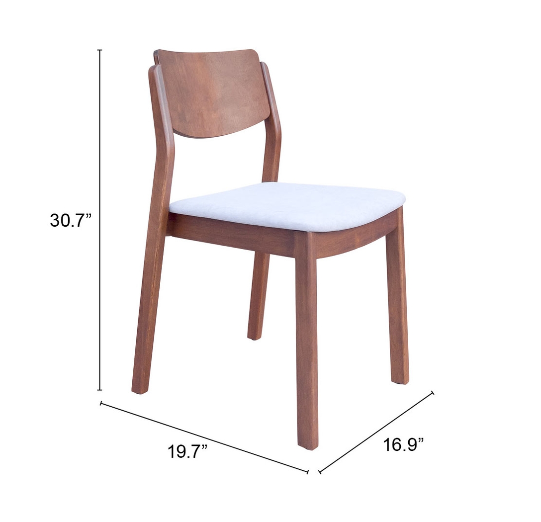 Autrey Walnut Dining Chair, Set of 2 - Thumbnail - Image 9