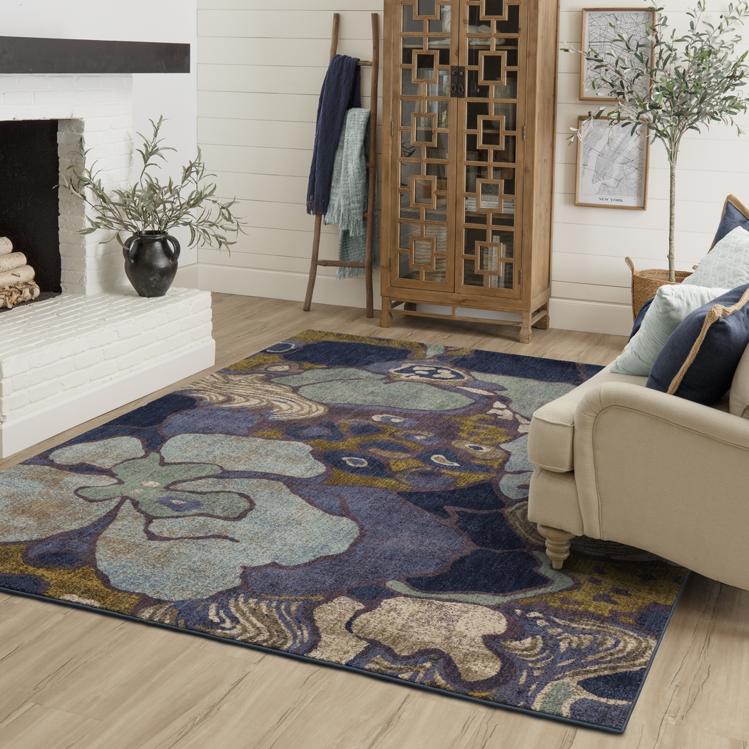 Stacy Garcia Autumnhazy Blue 5'3 x 7'10 Rug - Thumbnail - Image 3
