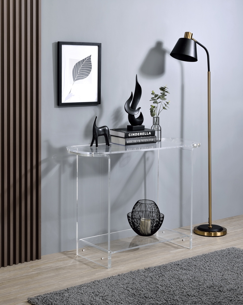 Auxili Clear Sofa Table - Thumbnail - Image 3