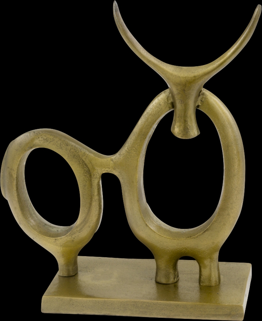 Auxley Gold Sculpture - Thumbnail - Image 1