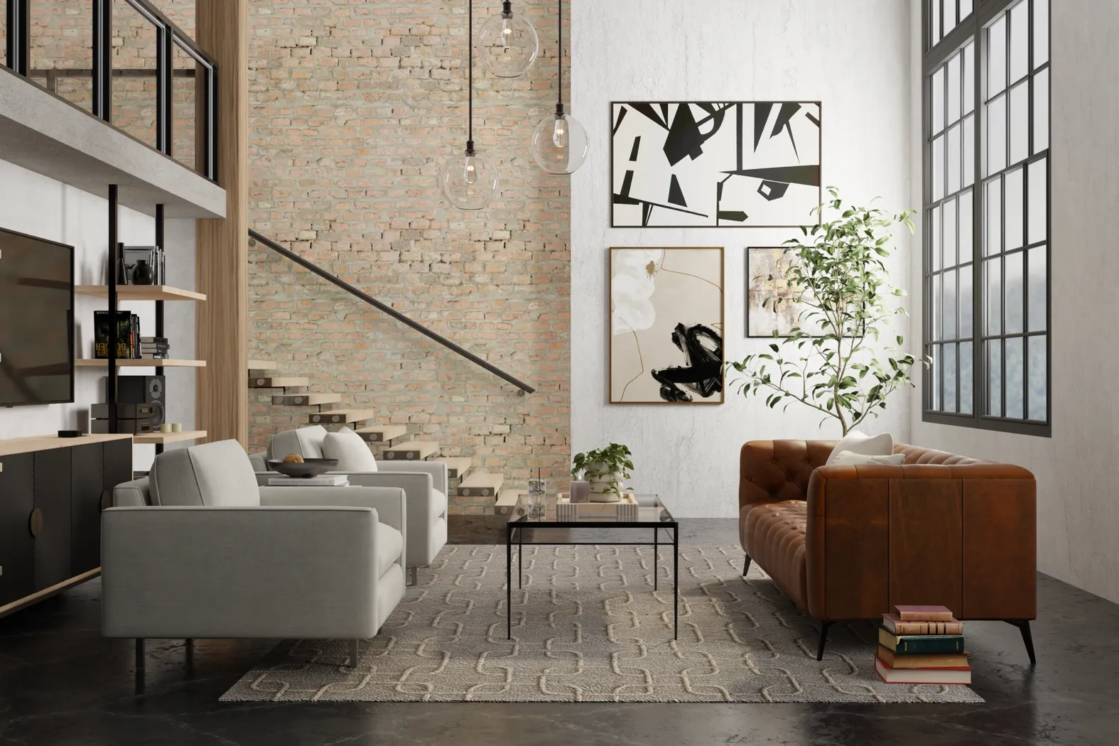 Avae Dark Gray 8' x 10' Rug - Thumbnail - Image 2