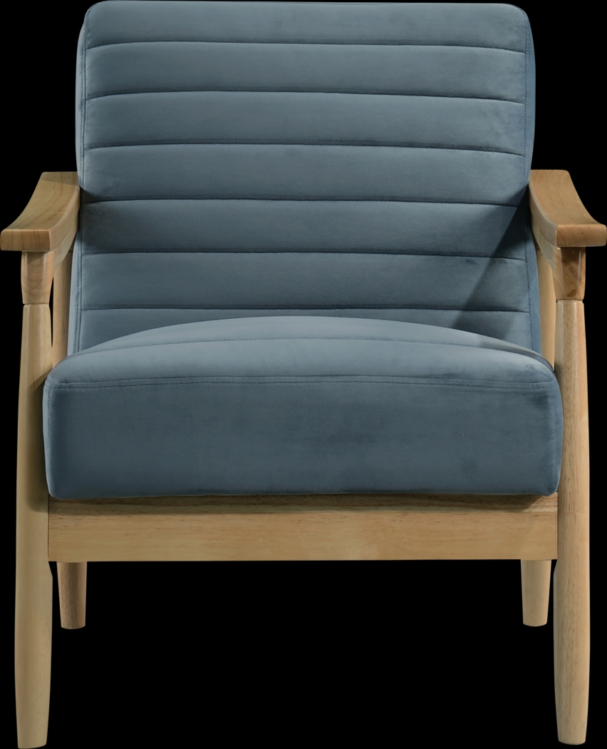 Avajulie Blue Accent Chair - Thumbnail - Image 1