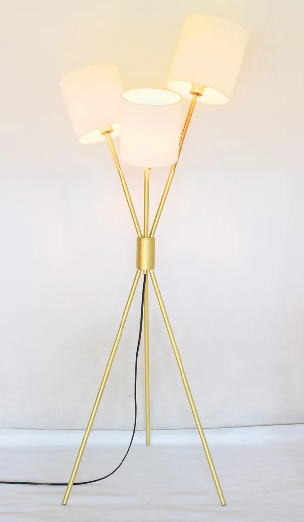 Avalon Lane Champagne Floor Lamp - Thumbnail - Image 2