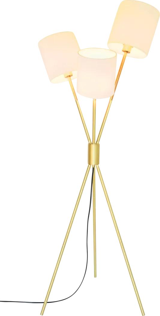 Avalon Lane Champagne Floor Lamp - Thumbnail - Image 1