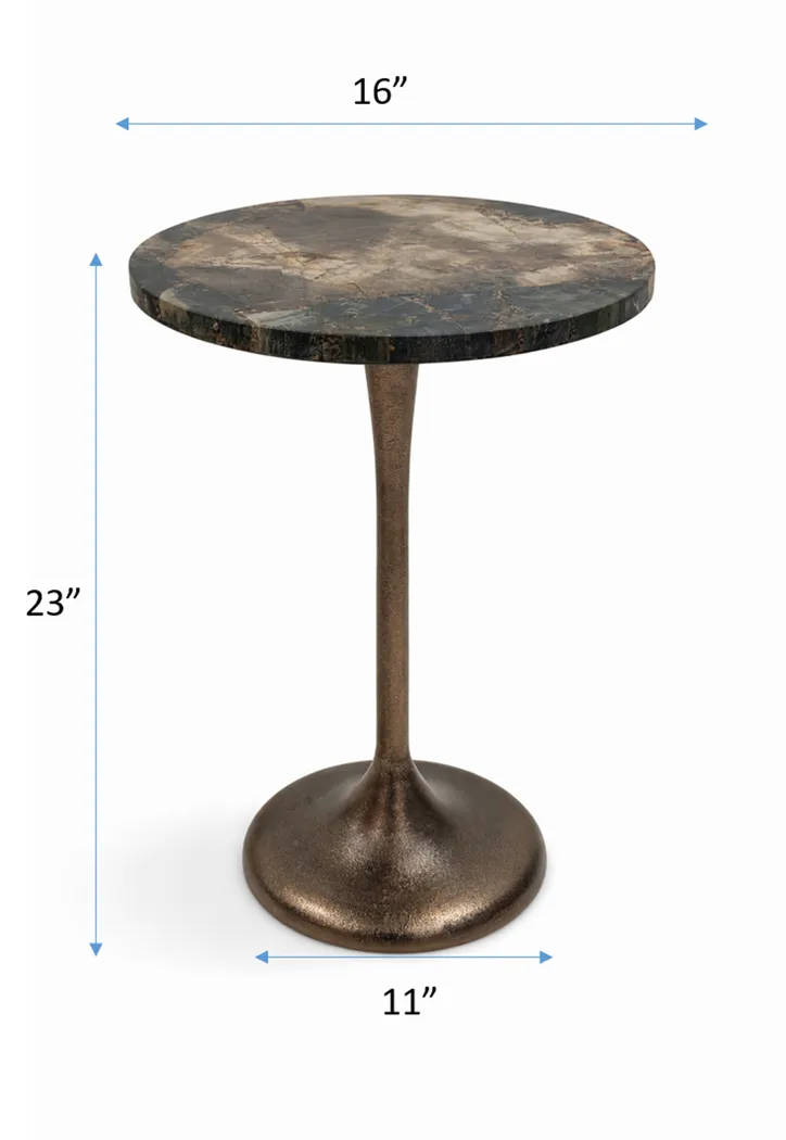 Avani Bronze/Black Accent Table - Thumbnail - Image 9