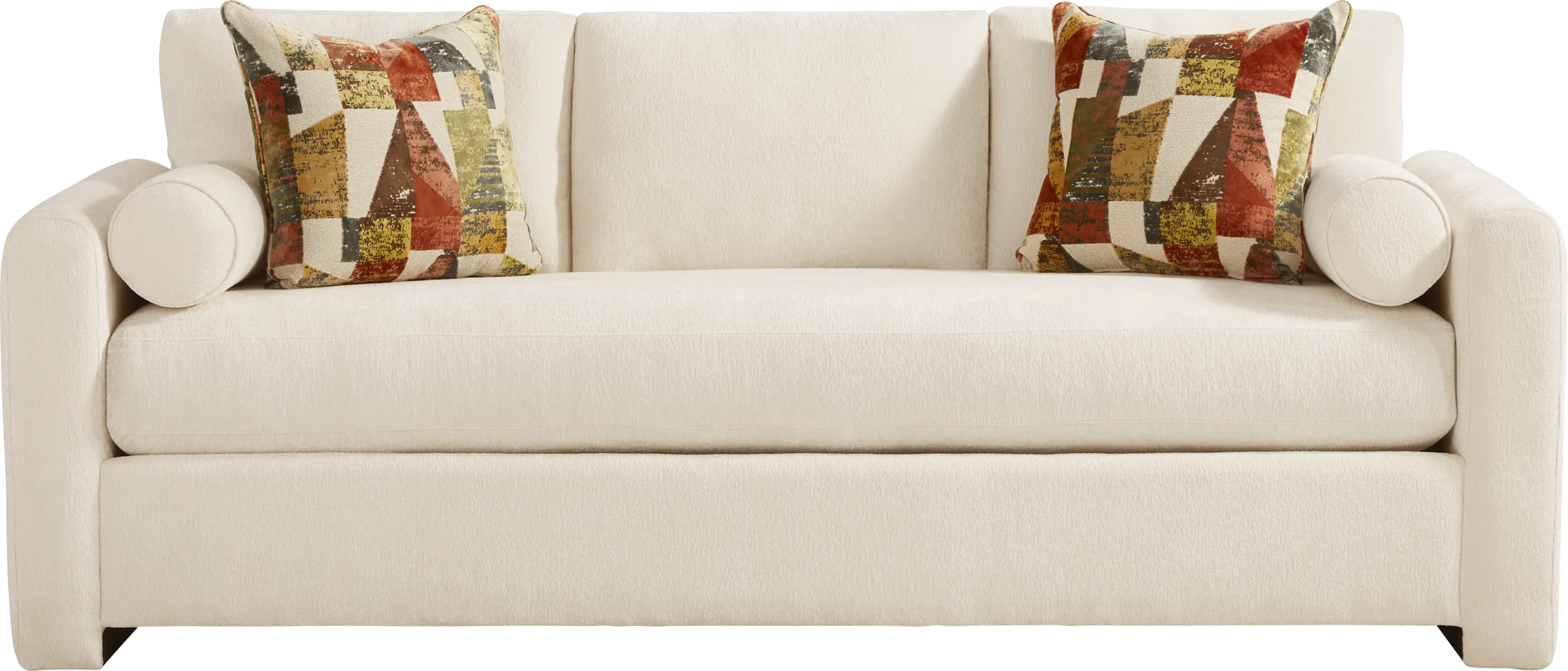 Avara Ivory Sleeper Sofa - Thumbnail - Image 1