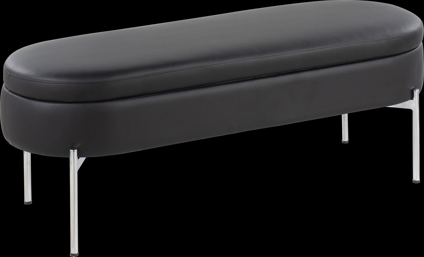 Avastele Black Accent Bench - Thumbnail - Image 1