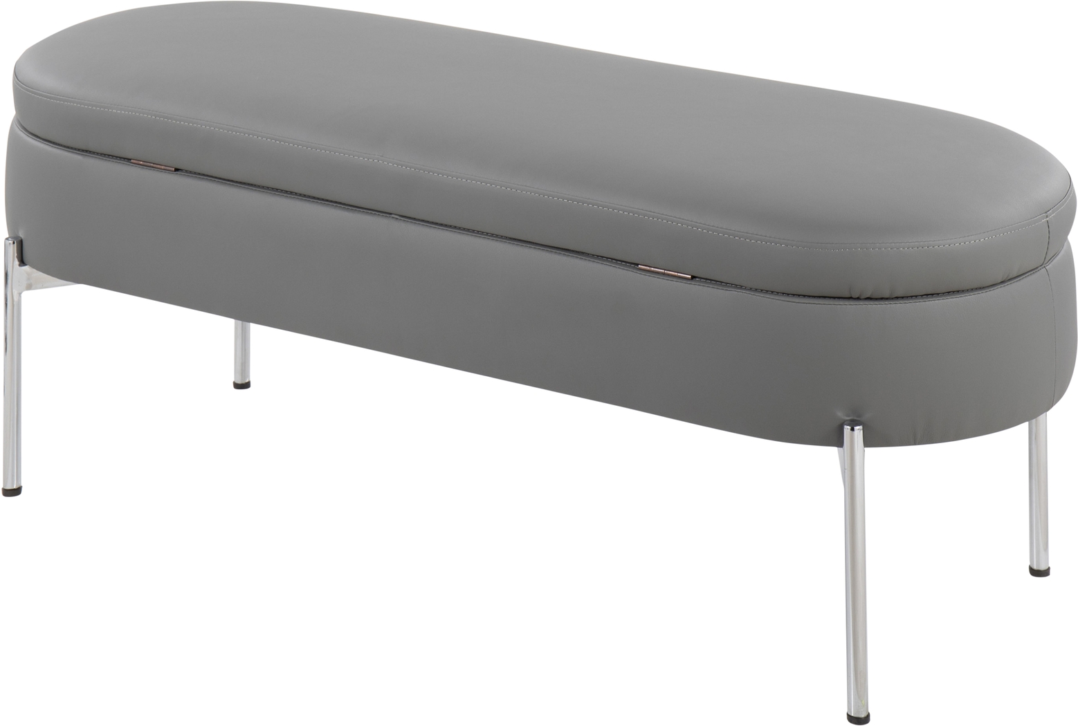 Avastele Gray Accent Bench - Thumbnail - Image 11