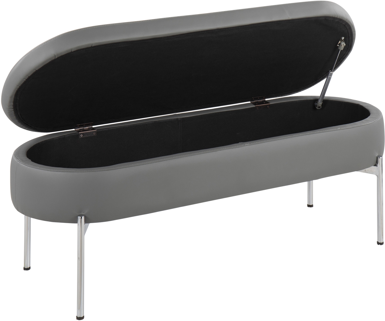 Avastele Gray Accent Bench - Thumbnail - Image 6