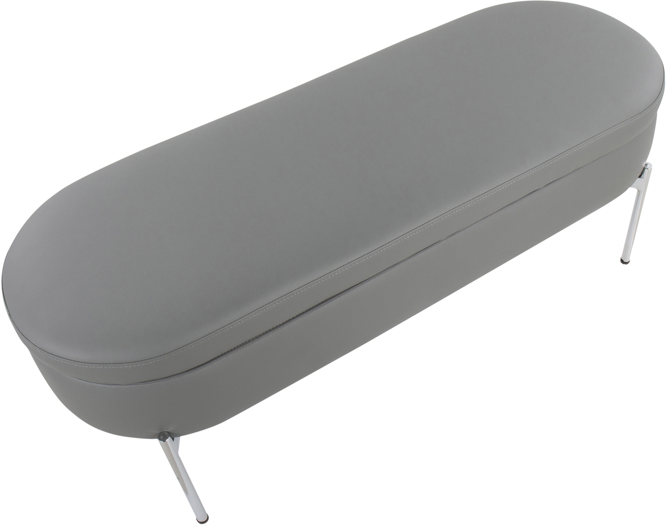 Avastele Gray Accent Bench - Thumbnail - Image 8