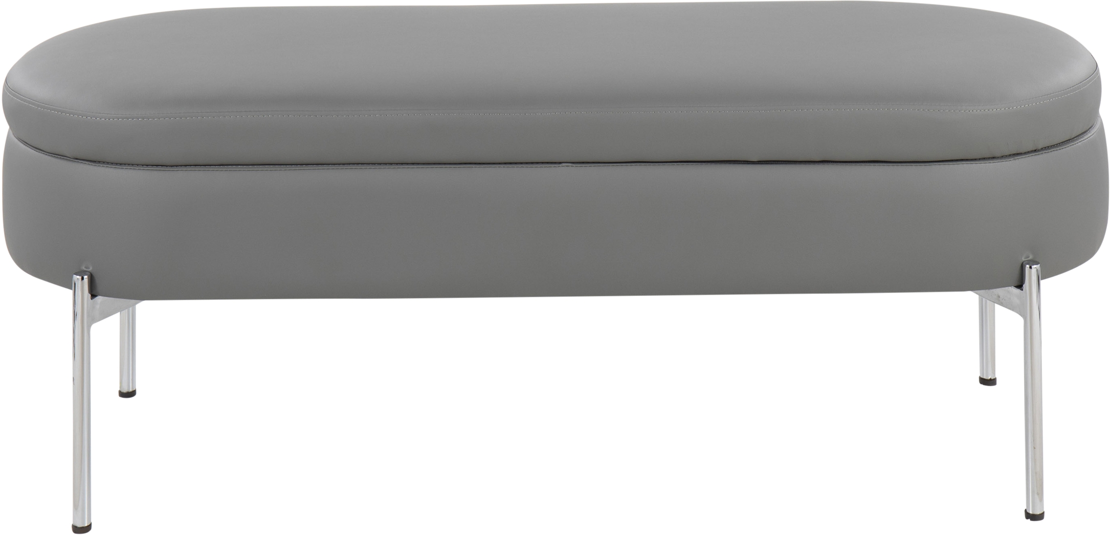 Avastele Gray Accent Bench - Thumbnail - Image 9