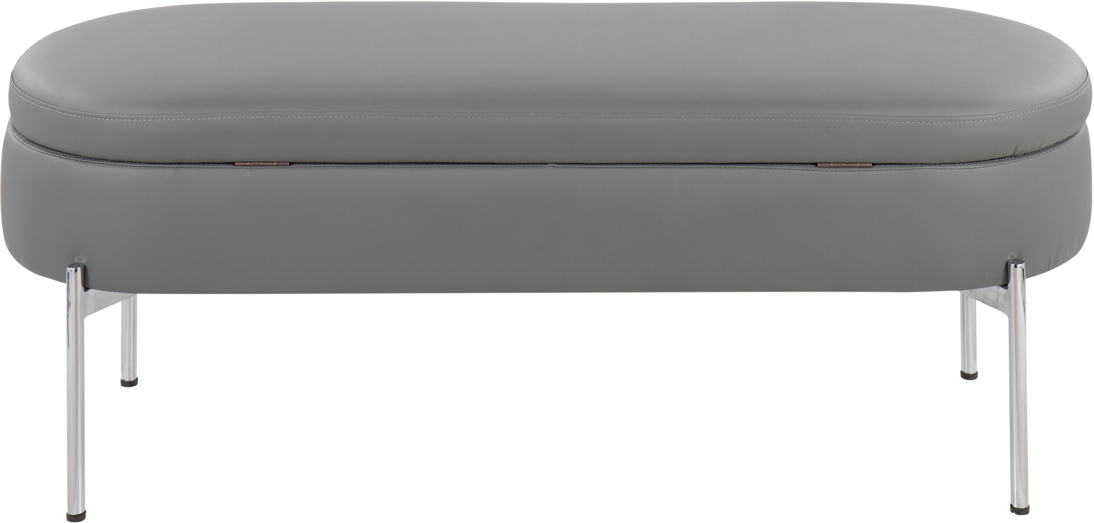 Avastele Gray Accent Bench - Thumbnail - Image 10