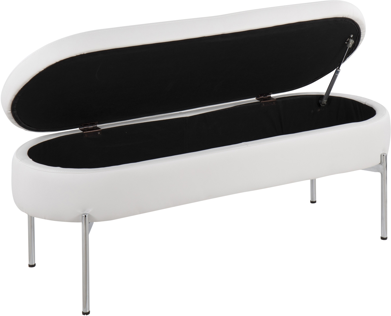 Avastele White Accent Bench - Thumbnail - Image 6