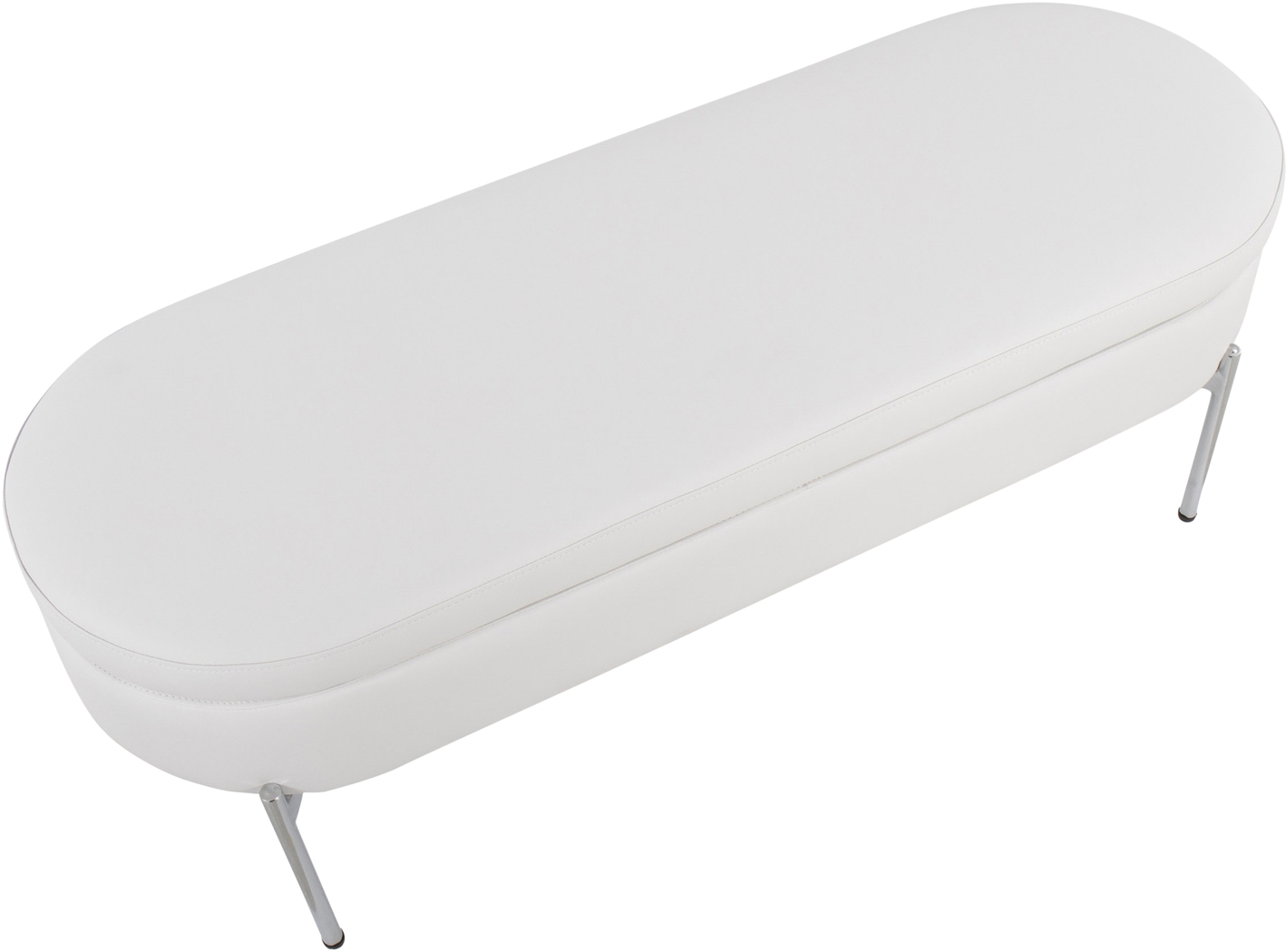 Avastele White Accent Bench - Thumbnail - Image 8