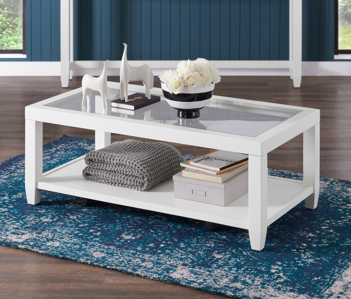 Avati White Cocktail Table - Thumbnail - Image 2