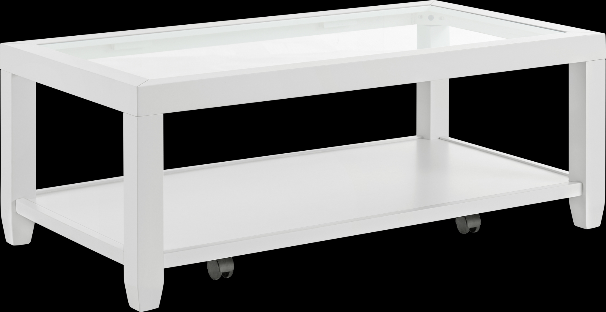 Avati White Cocktail Table - Thumbnail - Image 1