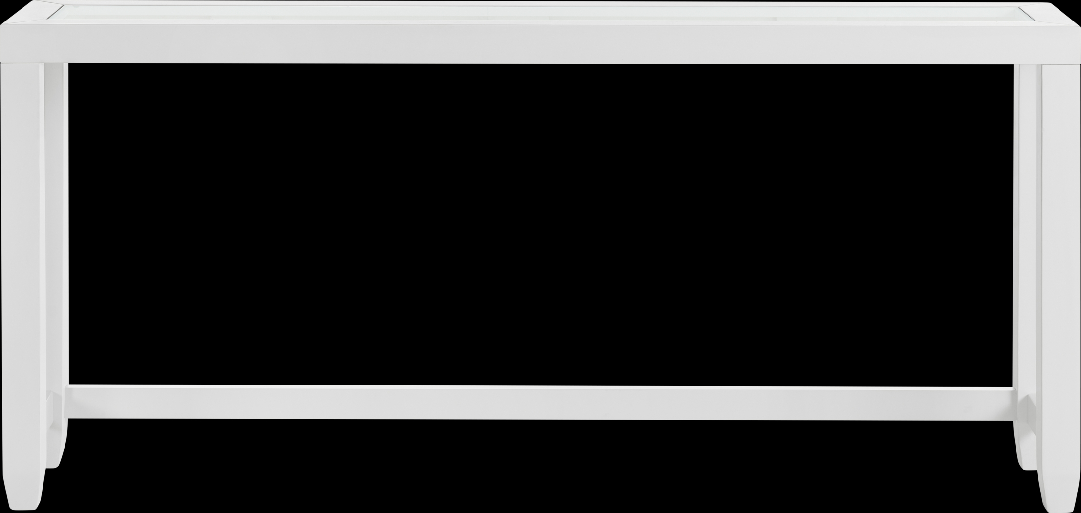 Avati White Sofa Table - Thumbnail - Image 3