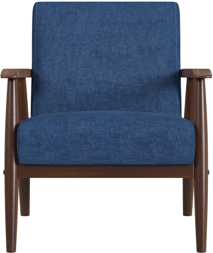 Avelano Blue Accent Chair - Thumbnail - Image 2