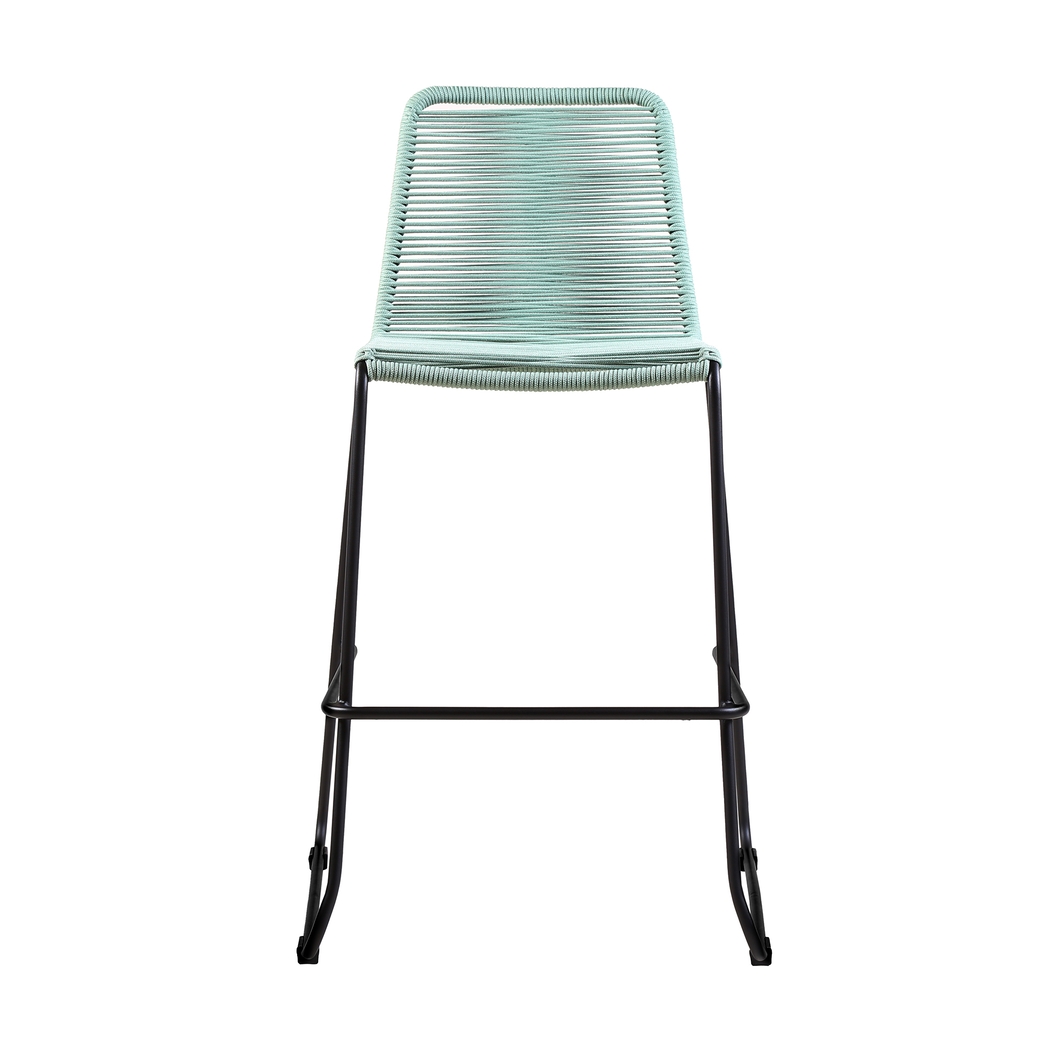 Avele Ann Green Outdoor Barstool - Thumbnail - Image 2