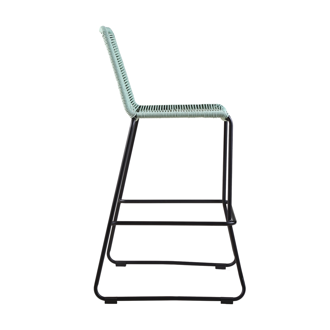Avele Ann Green Outdoor Barstool - Thumbnail - Image 3