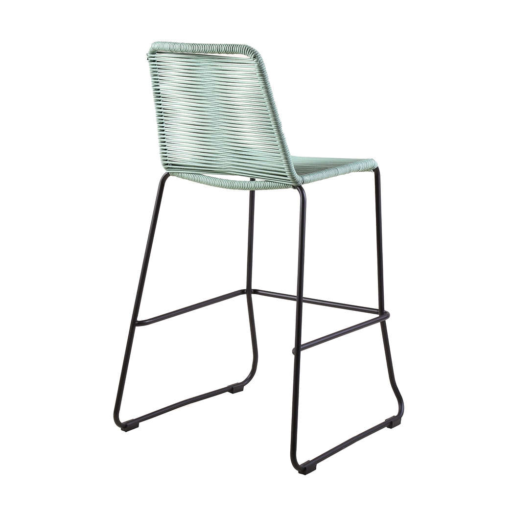 Avele Ann Green Outdoor Barstool - Thumbnail - Image 4