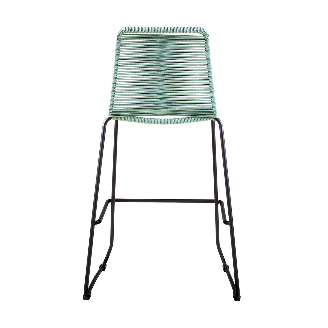 Avele Ann Green Outdoor Barstool - Thumbnail - Image 5