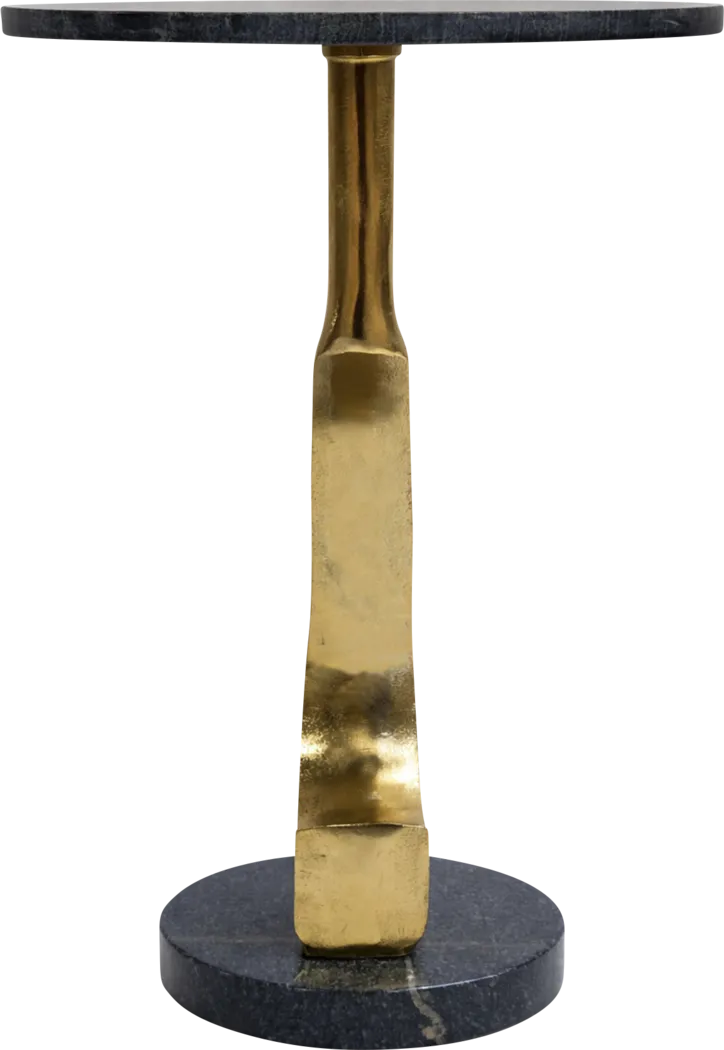 Aveli Gold/Black Accent Table - Thumbnail - Image 6