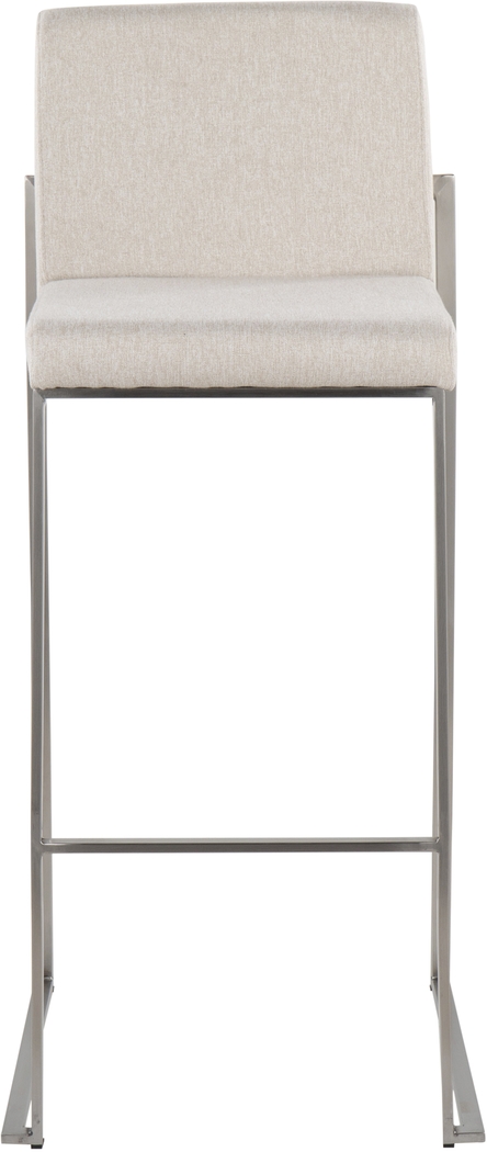 Avella Ann Beige Barstool, Set of 2 - Thumbnail - Image 5