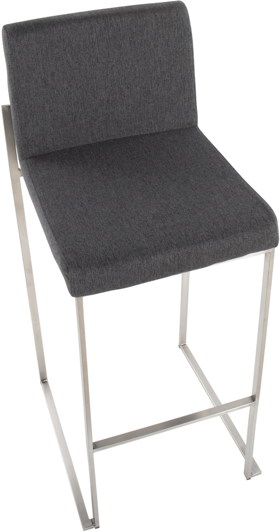 Avella Ann Charcoal Barstool, Set of 2 - Thumbnail - Image 6