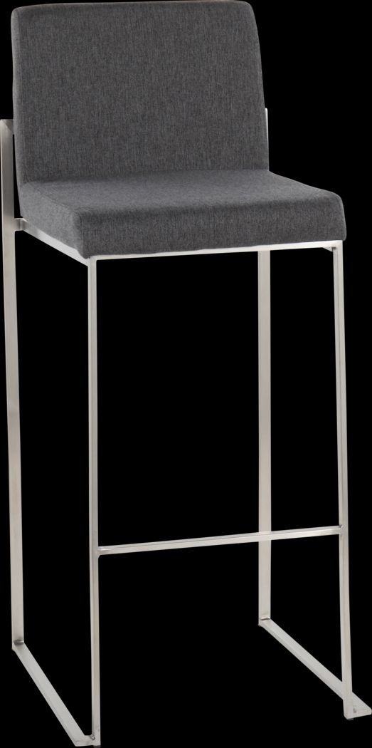 Avella Ann Charcoal Barstool, Set of 3 - Thumbnail - Image 5