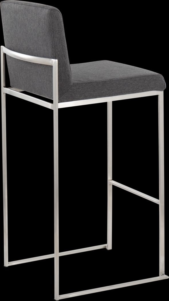 Avella Ann Charcoal Barstool, Set of 3 - Thumbnail - Image 7